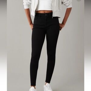 American Eagle Outfitters Black Dream Stretch hi rise jeggings